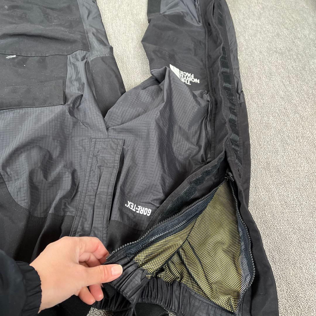 ザノースフェイス レトロスキーパンツ　サスペンダー付き　メンズＳ