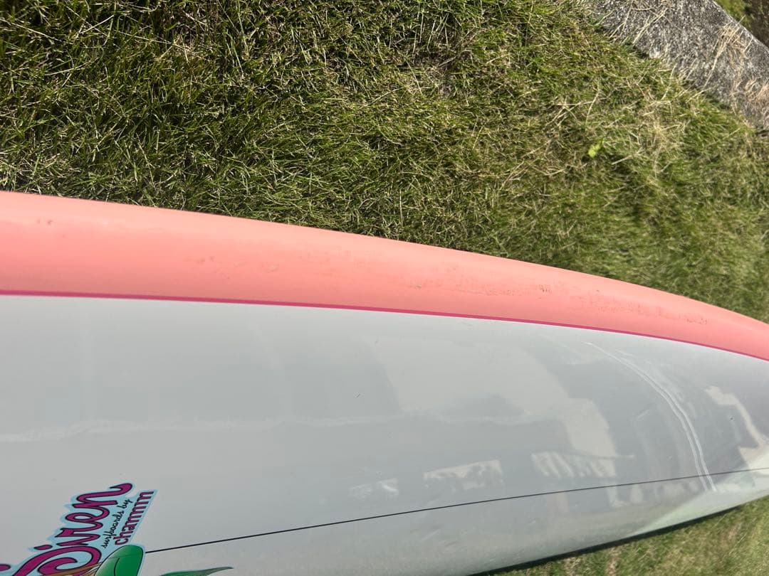 サーフボード ファンボード　ピンク