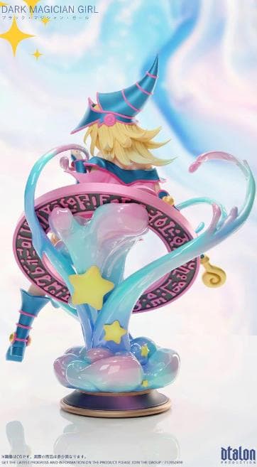 ブラックマジシャンガール フィギュア ガレージキット 遊戯王 デュエマス