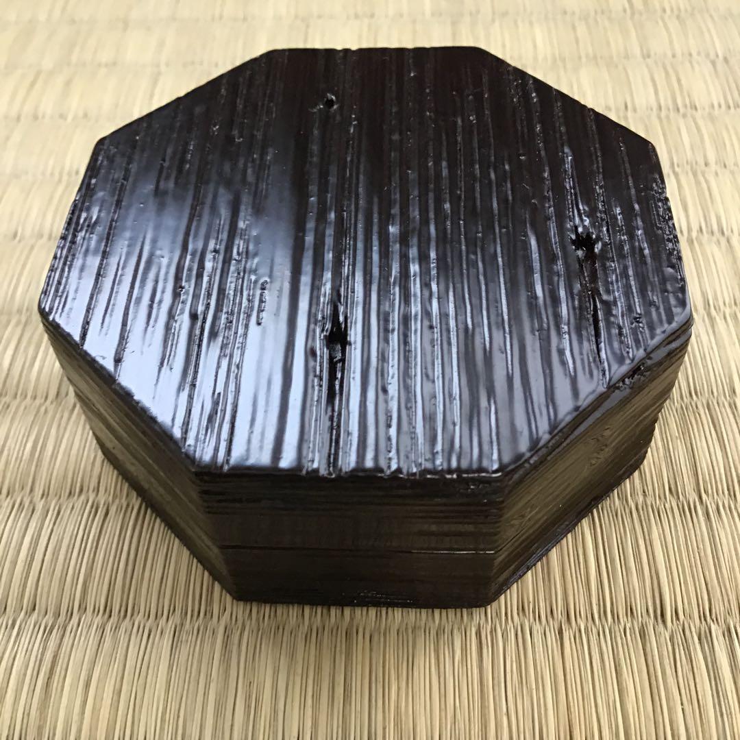 茶道具　八角香合　国宝茶室待庵古材使用　不賢斎　浦辻賢ニ造　栞　共箱　S91KG