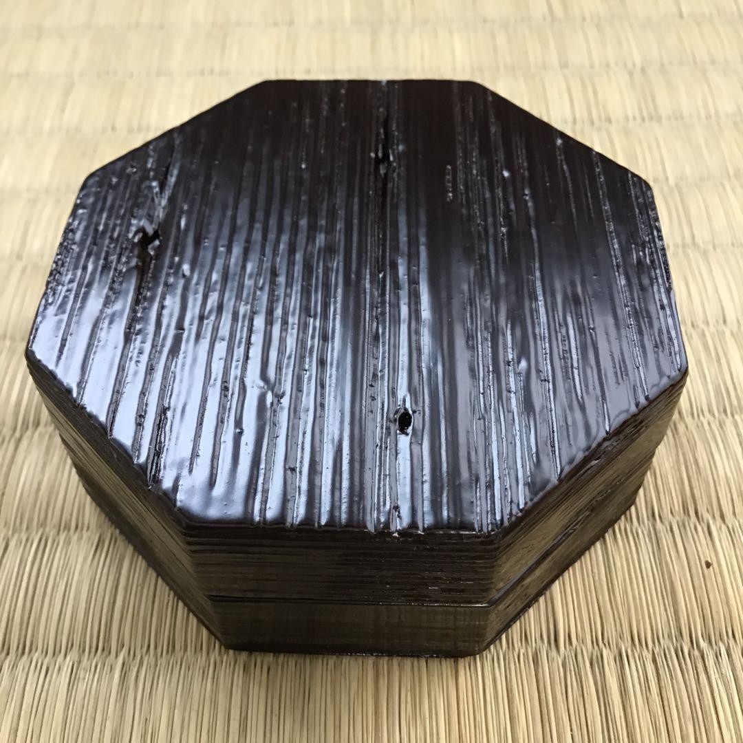 茶道具　八角香合　国宝茶室待庵古材使用　不賢斎　浦辻賢ニ造　栞　共箱　S91KG