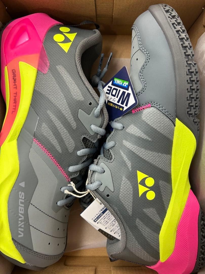 27.0㎝　サブアクシアワイド　新品未使用　YONEX　バドミントン　シューズ