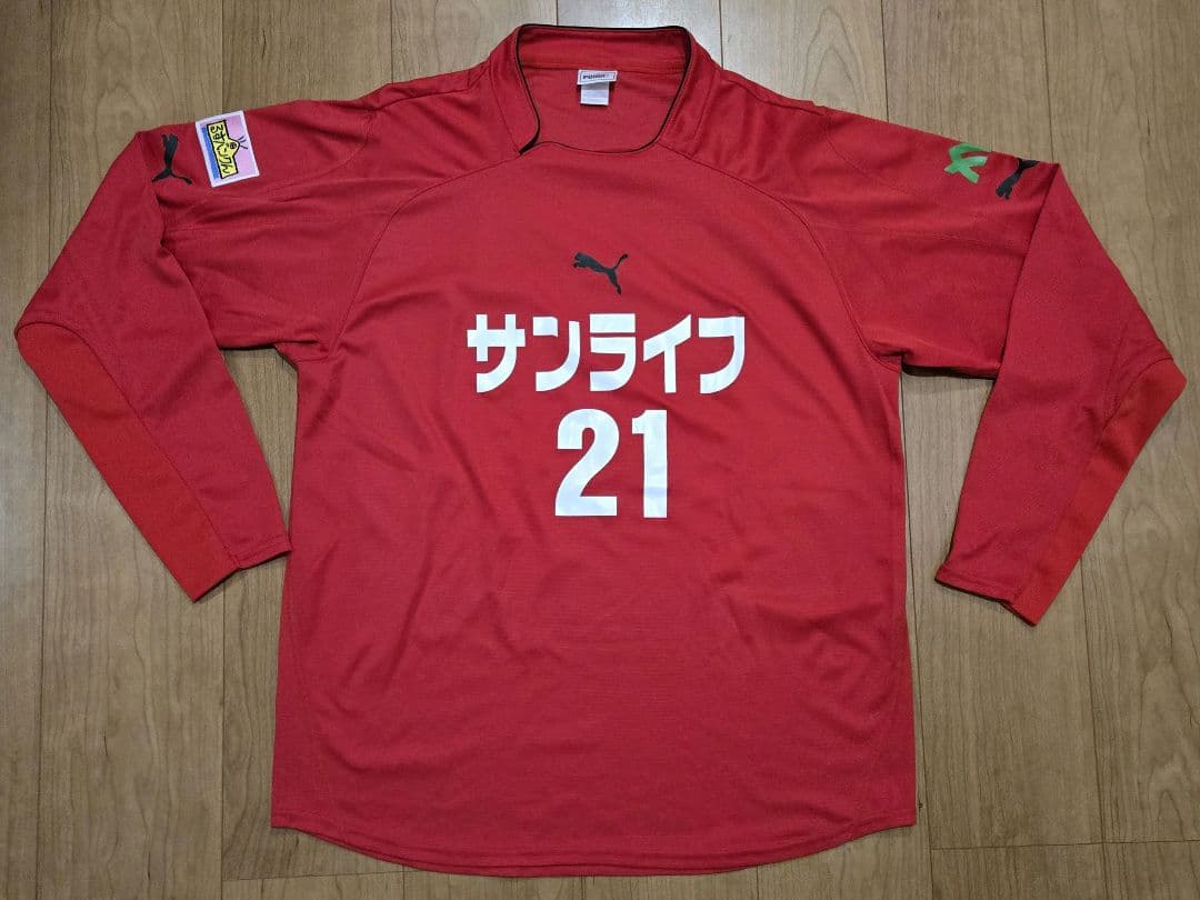 カマタマーレ讃岐前身サンライフFC ユニフォーム XO PUMA 2005年