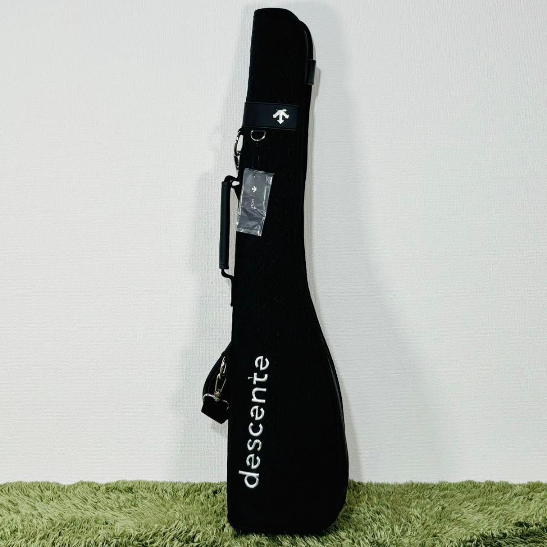 デサント クラブケース DQCXJA30 ブラック 5本用 ショルダーベルト付き