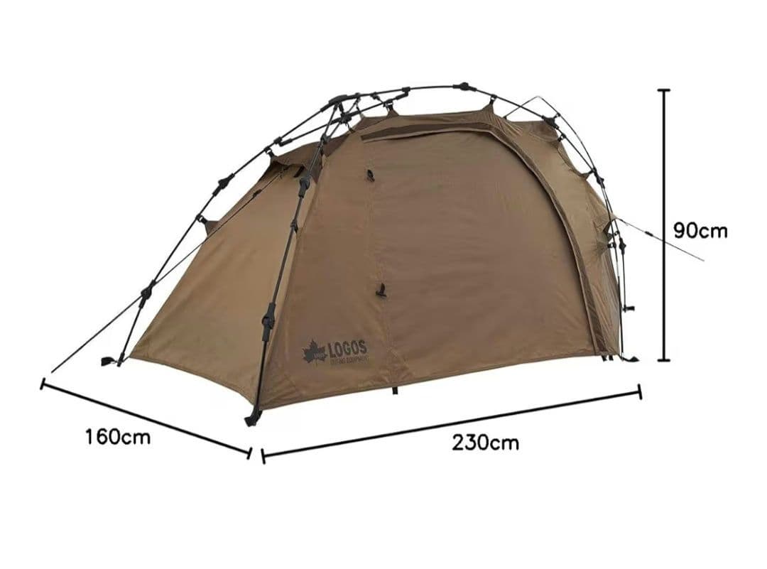 【値引】ロゴス　neos Q-TOP リバイバルSOLO DOME-BJ