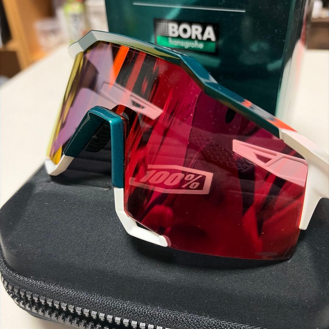 100% BORA スポーツサングラス ケース付き
