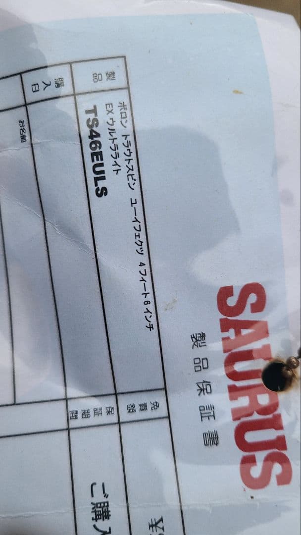 SAURUS 渓流釣り用ロッド　ヨシさん専用