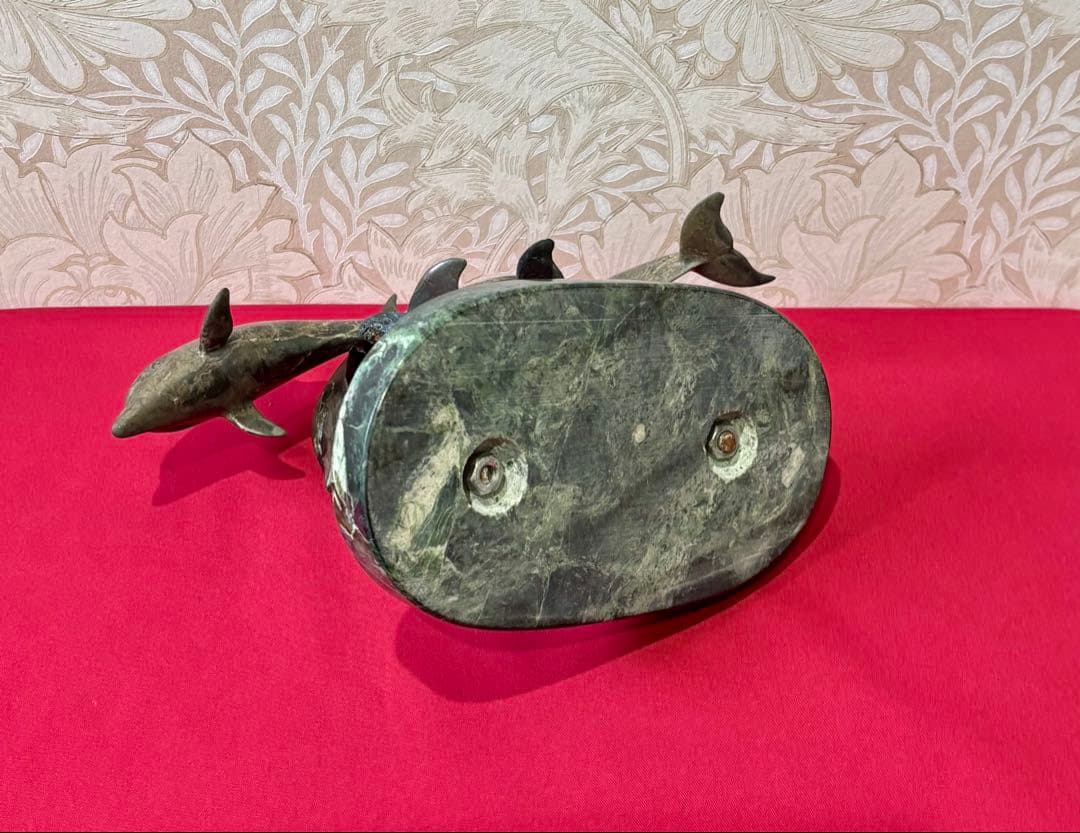【Phil Vanderlei作ブロンズ彫刻★DOLPHIN IN CORAL】