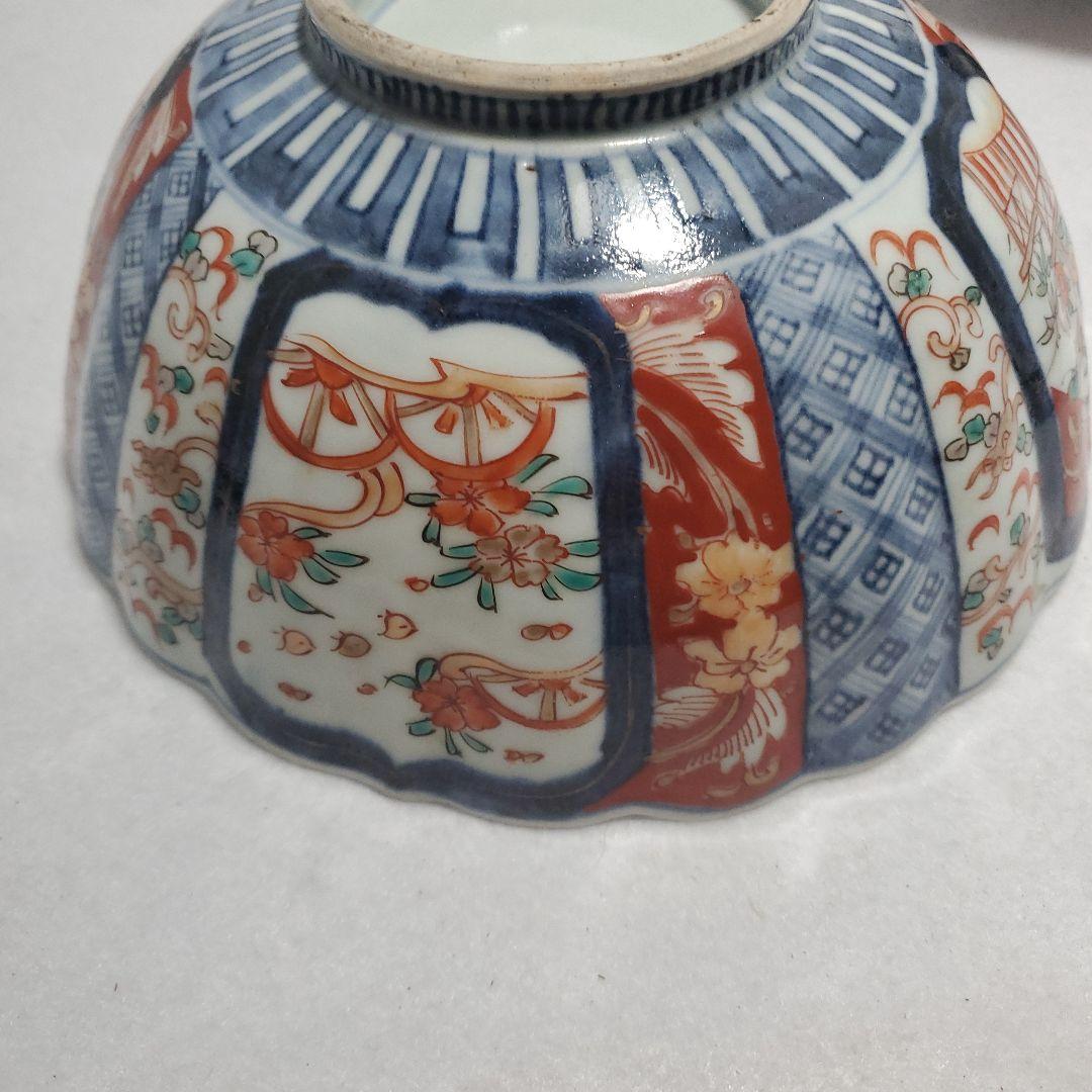 伊万里色絵鉢2客