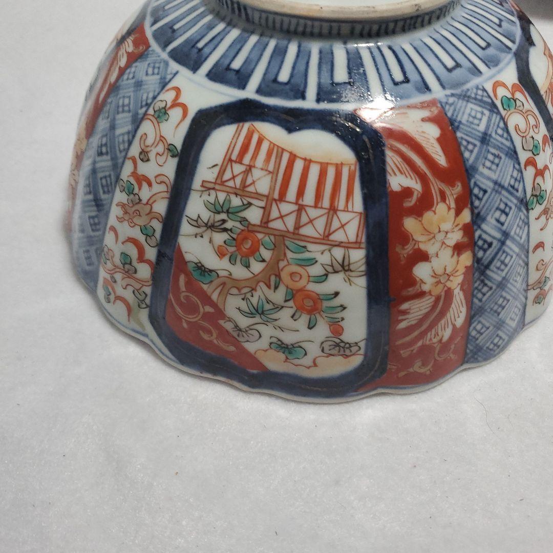 伊万里色絵鉢2客