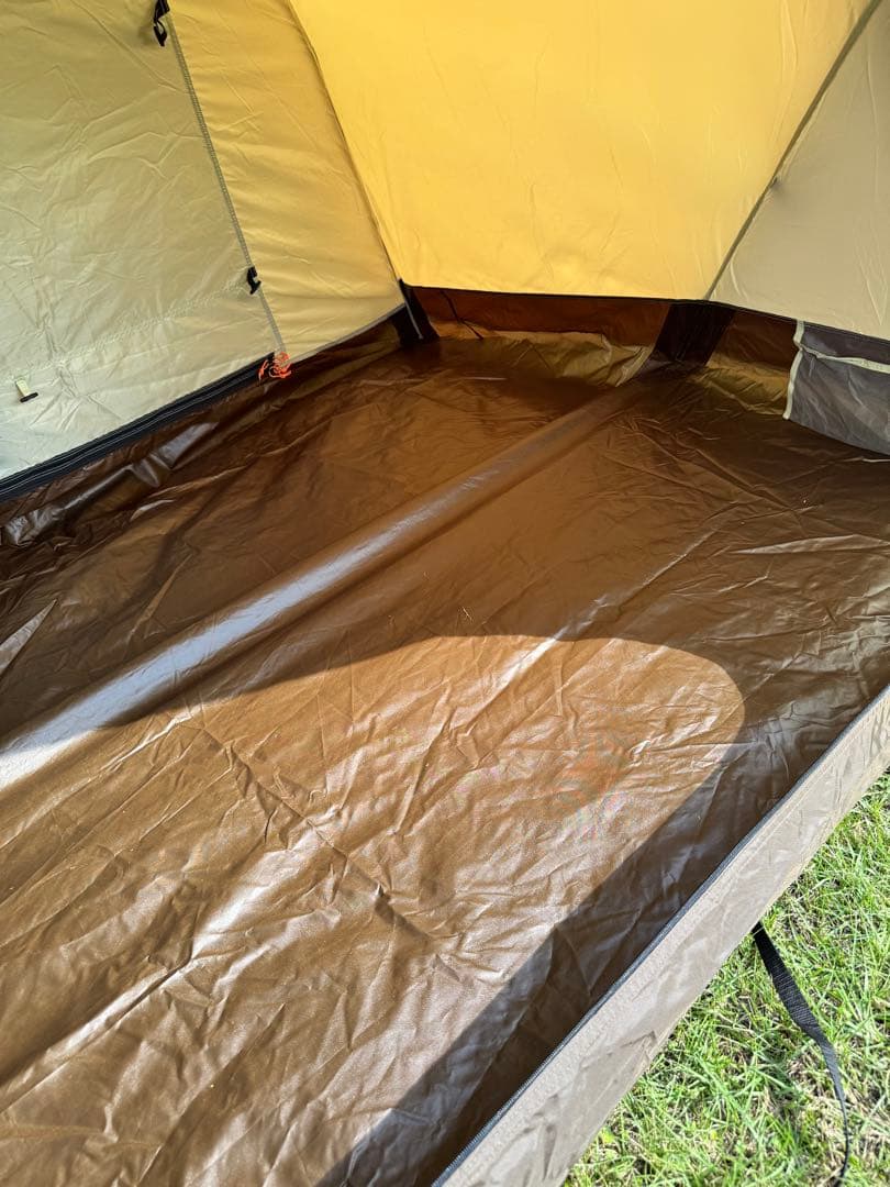 【美品】 peak アメニティドームS インナーマット付き