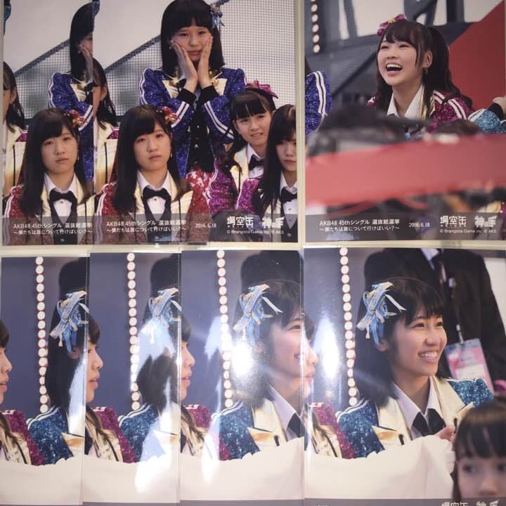 HKT48 神の手アプリ 場空缶 総選挙 2016 特典 生写真