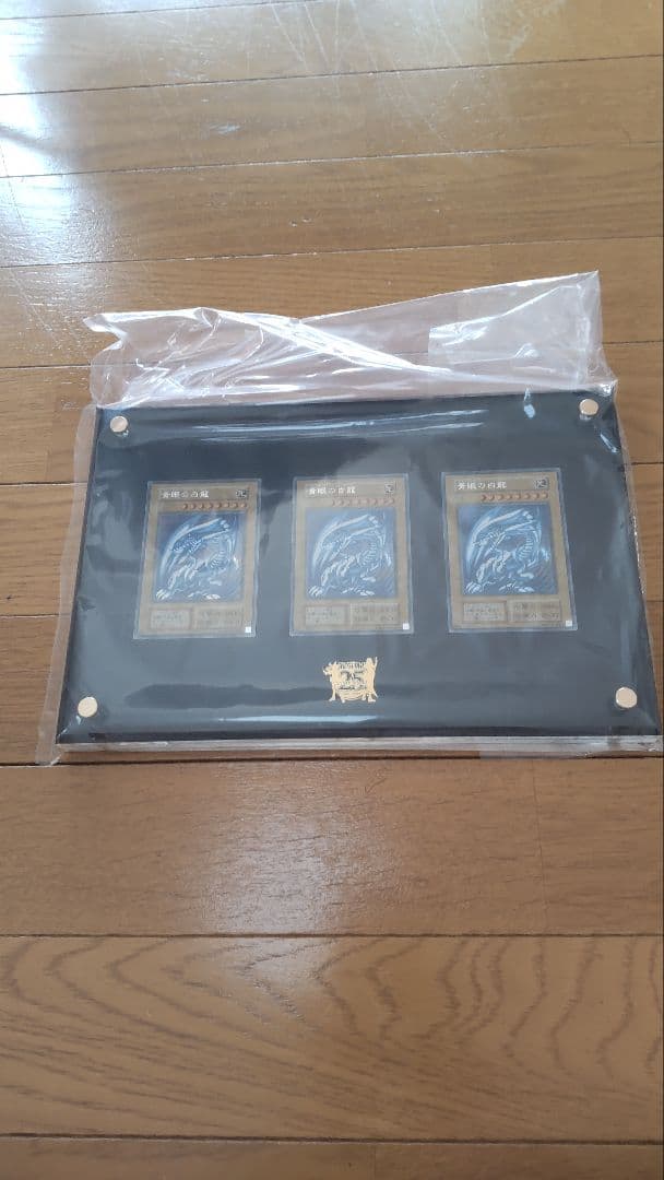 遊戯王 海馬セット 青眼の白龍 シクブル 3枚 新品未使用品 ディスプレイ付き