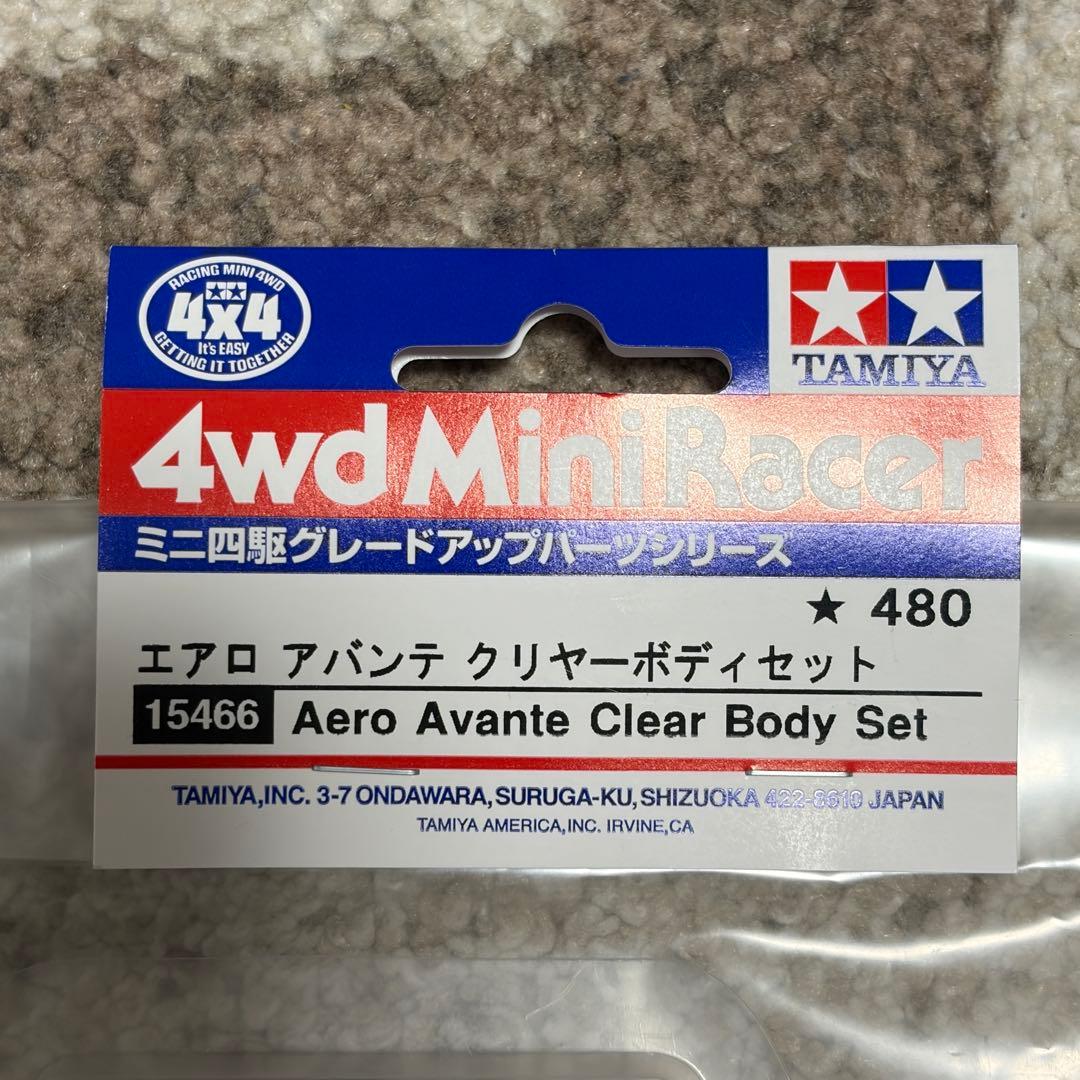 【未開封】ミニ四駆 ポリカボディ 10点まとめ売り アバンテ/サンダーショット等