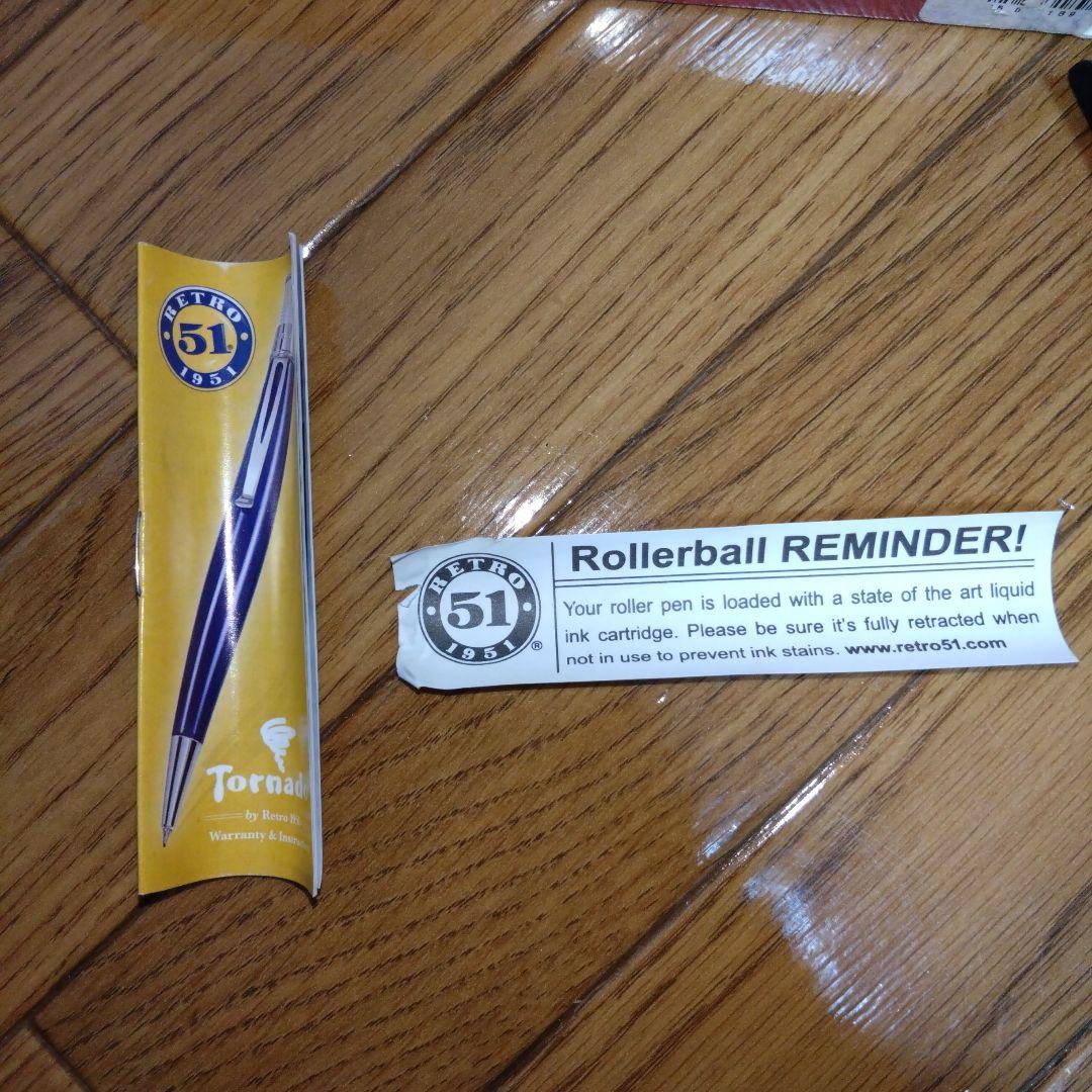 RETRO 1951 トルネード ボールペン レッド　ヴィンテージ