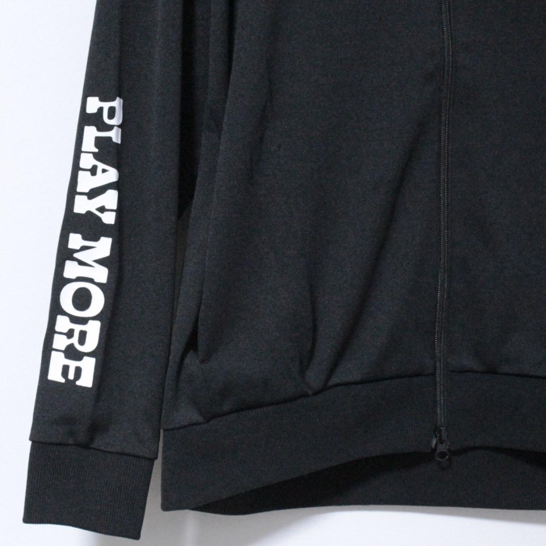 未使用 デヴァロー 立体フード グラフィック ジャージパーカー・フーディー M