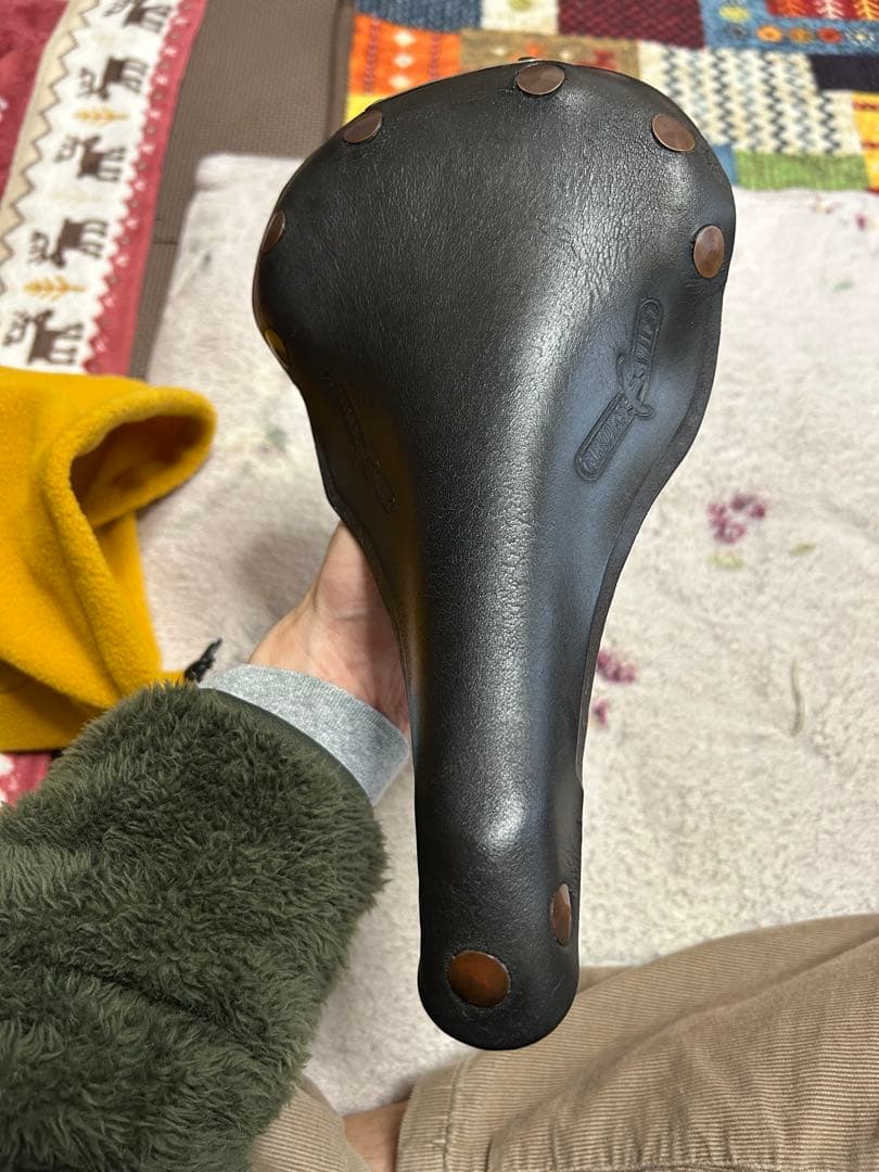 BROOKS SWIFTレザーサドル　ブラック