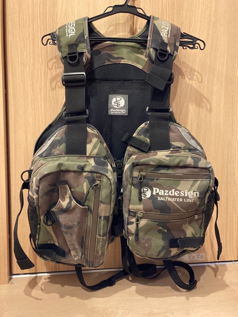 Pazdesign SLV-021 PSL ウェーディングゲームベストV