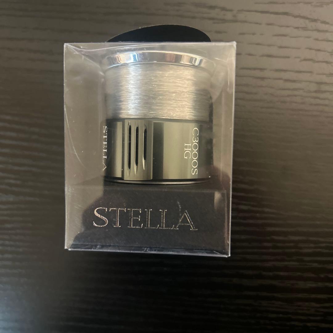 専用シマノ 22 ステラ C3000XG スピニングリール浅溝スプ−ル付き