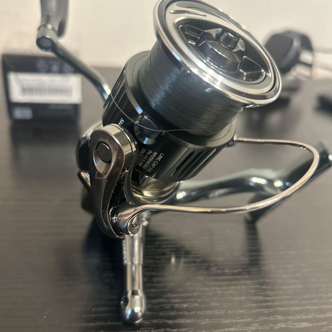 専用シマノ 22 ステラ C3000XG スピニングリール浅溝スプ−ル付き
