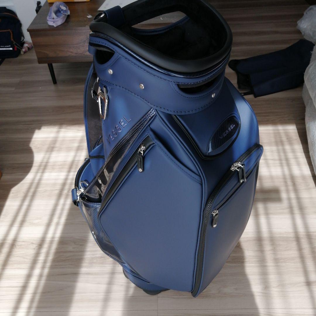 Vessel Prime 2.0 CarbonNavy キャディーバッグ
