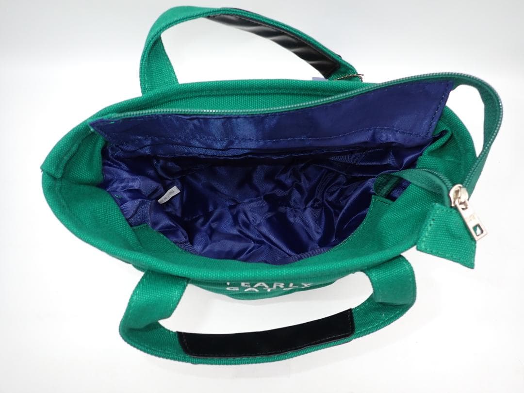 PG ハンドバッグ　ラウンドバッグ　緑　ゴルフバッグ　パーリーゲイツ