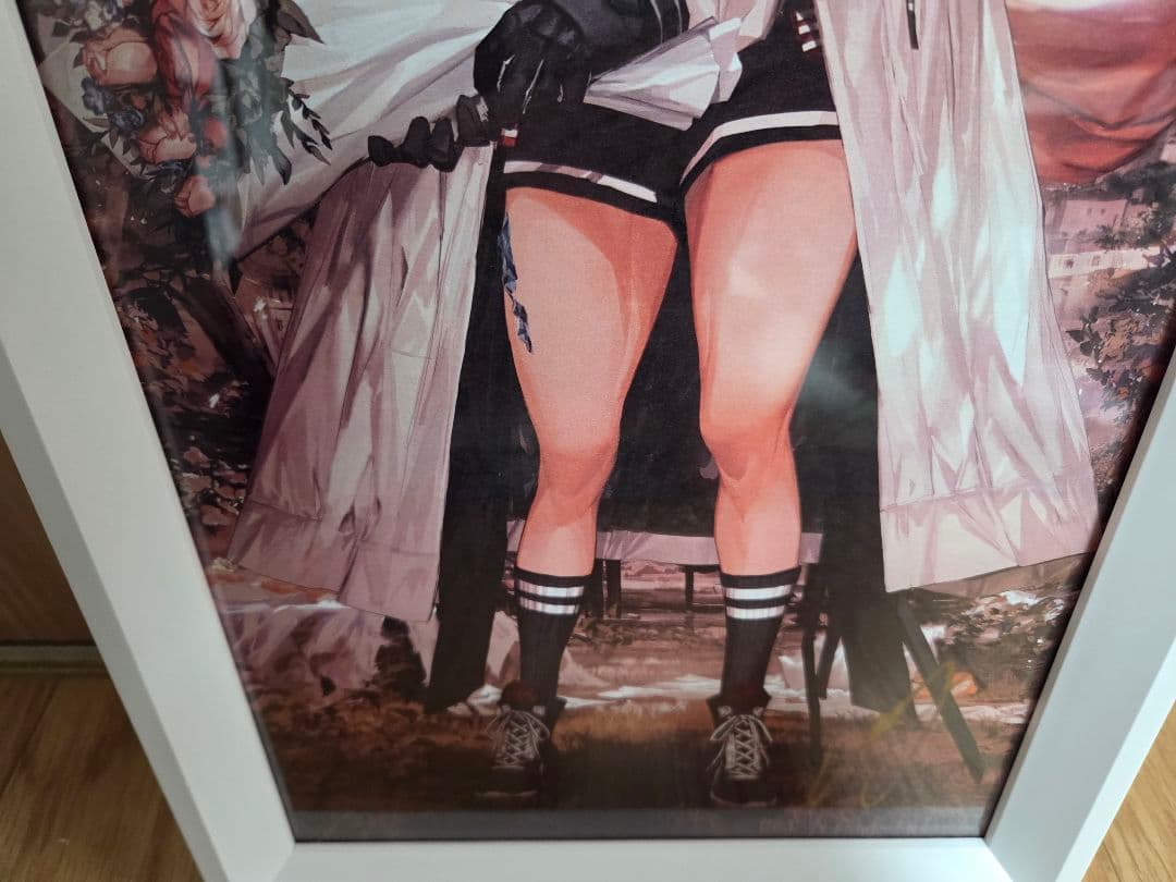 アークナイツ3周年記念 LM7先生直筆サイン入り複製原画「Hananokaze」