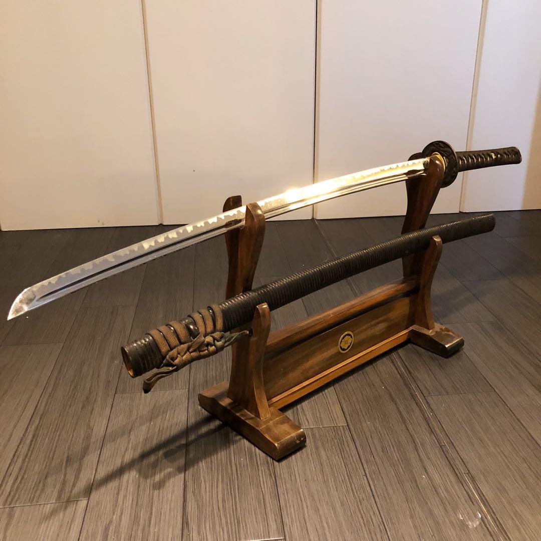 本格模造刀　居合刀　樋入り刀身　亜合金刀身　刀