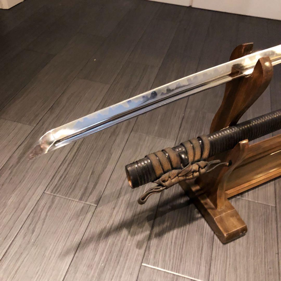 本格模造刀　居合刀　樋入り刀身　亜合金刀身　刀