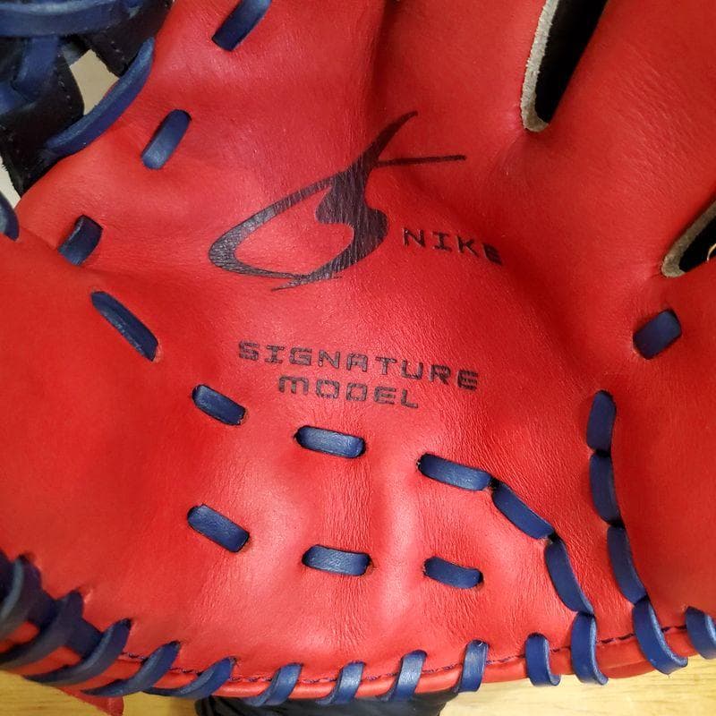 NIKE 岩村明憲モデル 限定クロコダイル柄レザー ナイキ 内野用 軟式グローブ