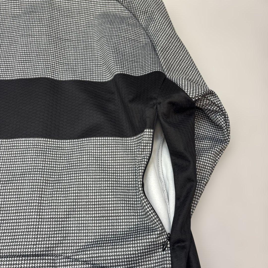 【新品】カペルミュール千鳥格子柄サイクルジャケット　プレミアムサーモジャケット