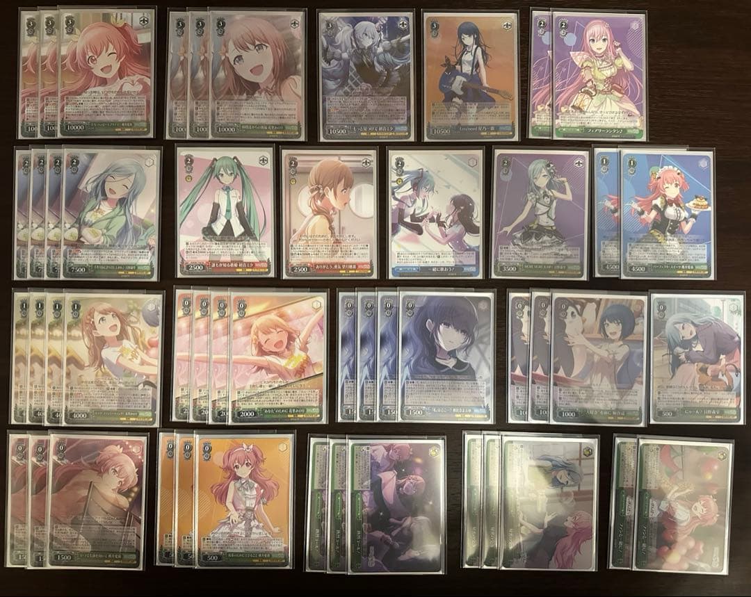 【大量】ヴァイス プロセカ デッキ5つ 調整パーツおまけ付き