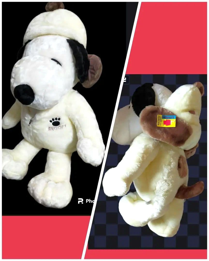 BIGサイズ★スヌーピーぬいぐるみ パーカー着用 特大 ©️UFS