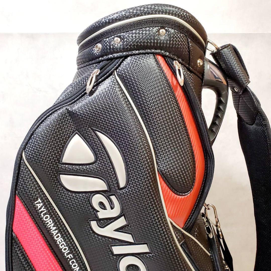【極美品・使用感ほぼなし】テーラーメイド キャディバッグ ゴルフバッグ 8.5型