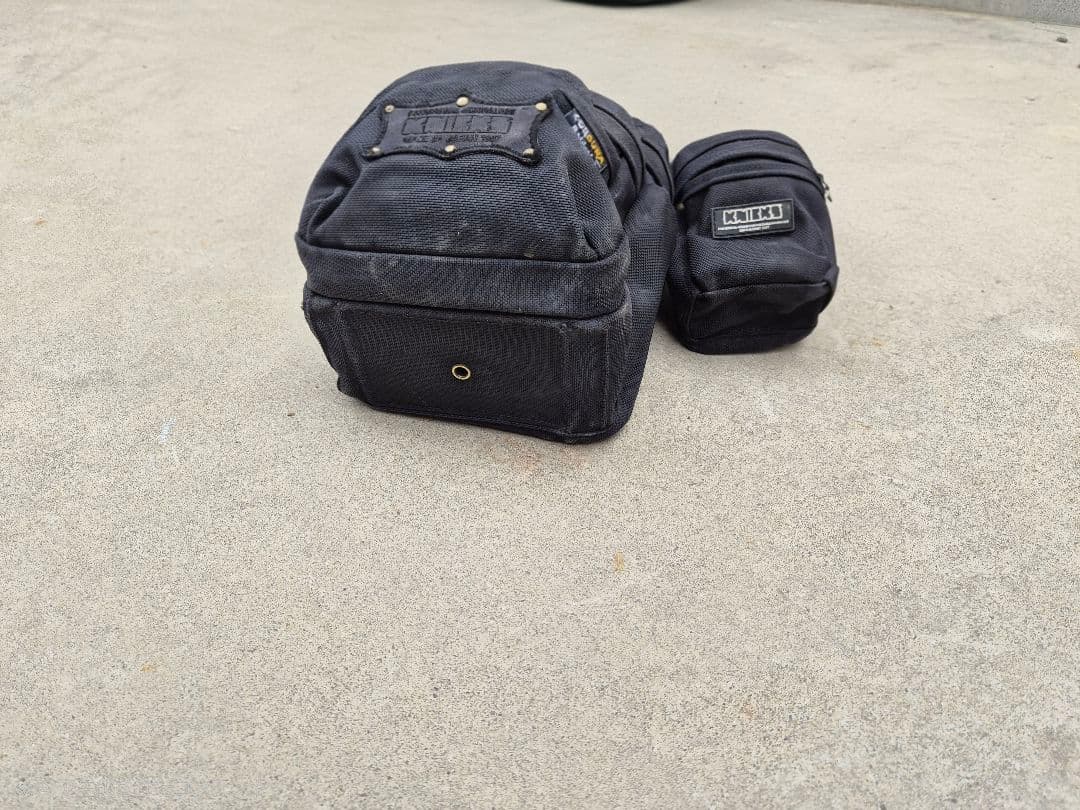 ニックス　腰袋　カップ　コーデュラバリスティックセフチェーン付き