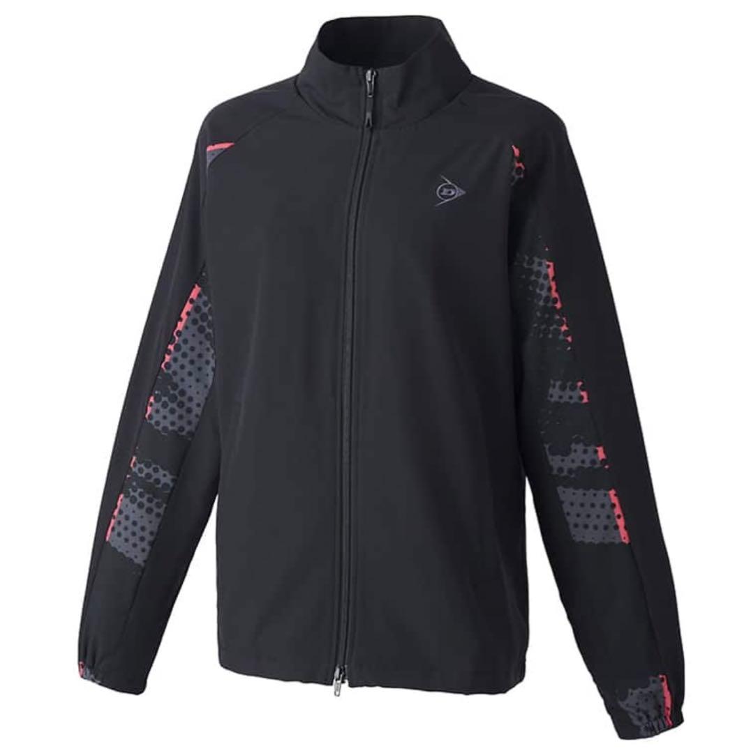 DUNLOP黒 ジャージ 上下セット テニスウェア