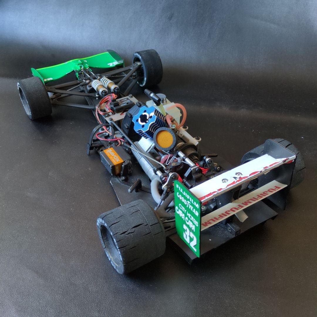 京商ジョーダン1/8 7UP フォーミュラカー グローエンジン　新品タイヤ付き