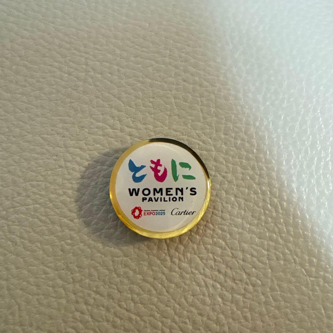 Cartier EXPO2025 WOMEN'S PAVILION バッジ