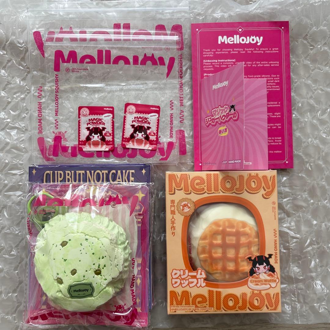 ⭐︎24時間以内発送⭐︎メロジョイ　クリームワッフル& カップケーキか？