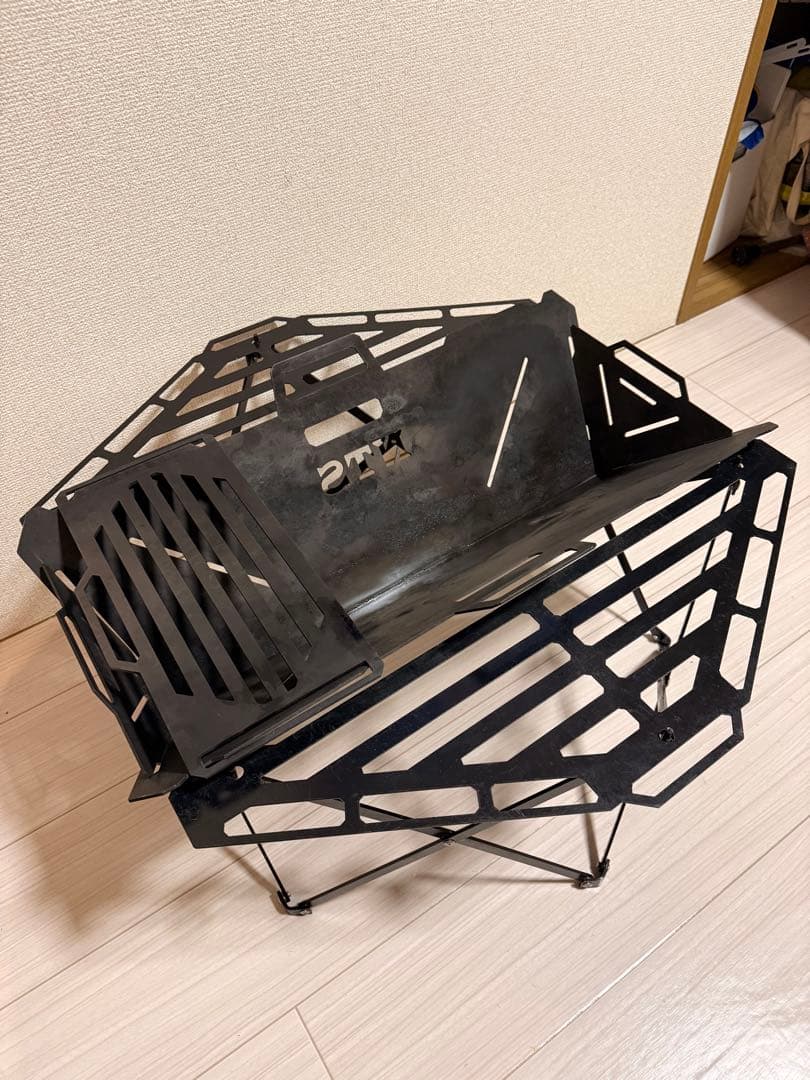 ネイチャートーンズ フュージョングリルツイン 焚き火台＋オプション天板セット