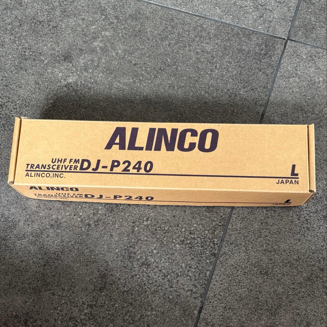 ALINCO DJ-P240 特定小電力トランシーバー