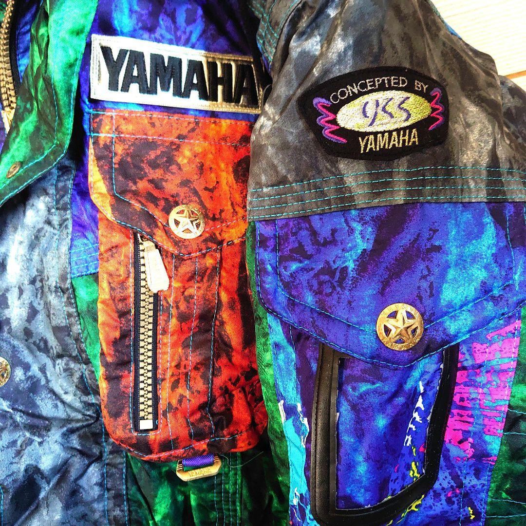 【レア】ヤマハ Ski Racing Team 日本製品 銀刺繍 上下 ウェア