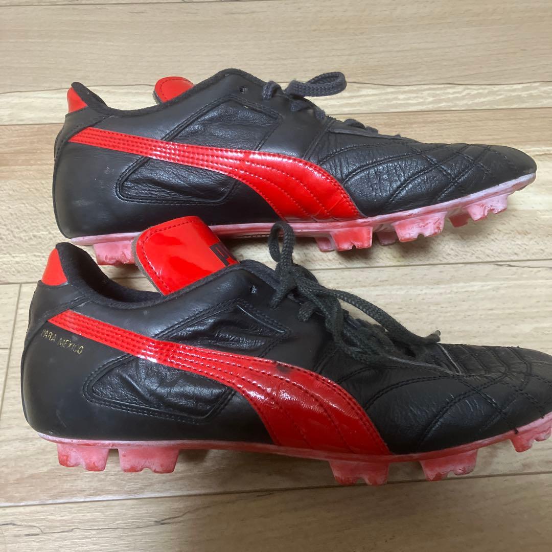 サッカースパイク　プーマ　パラメヒコGCi 26.5㎝　赤黒