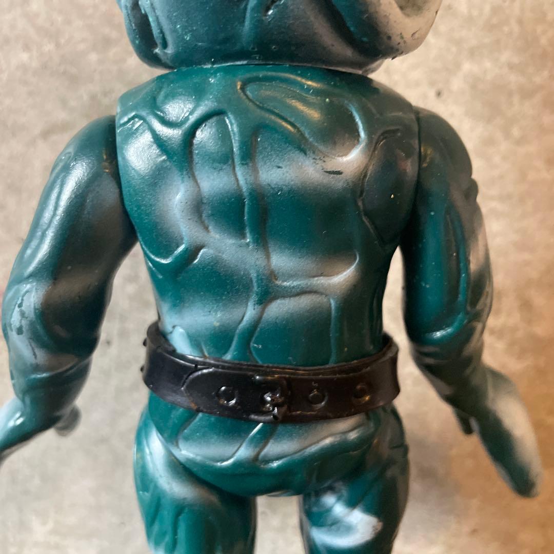 週末削除旧バンダイ当時物仮面ライダー怪人トリカブトソフビ落書きなし