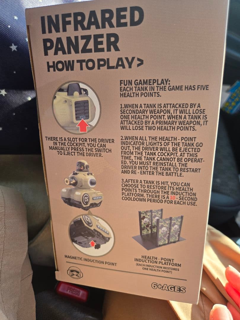 INFRARED PANZER 戦車型ロボットゲーム