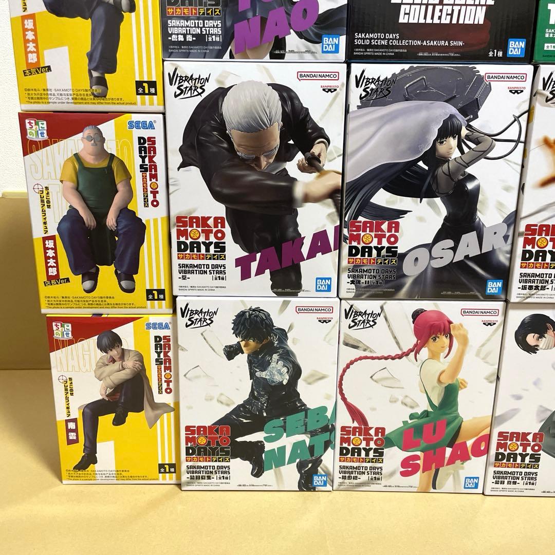 SAKAMOTO DAYS サカモトデイズ プライズ フィギュア 17個セット