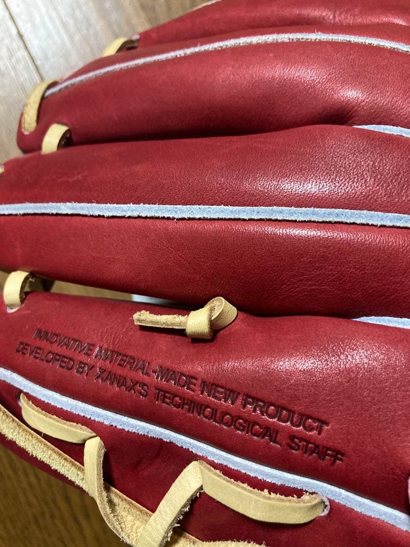 ザナックスTrust X 硬式グローブ サイズ8　ワインブラウン日本製