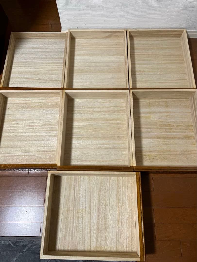 軽井沢彫り☆7段引出し①