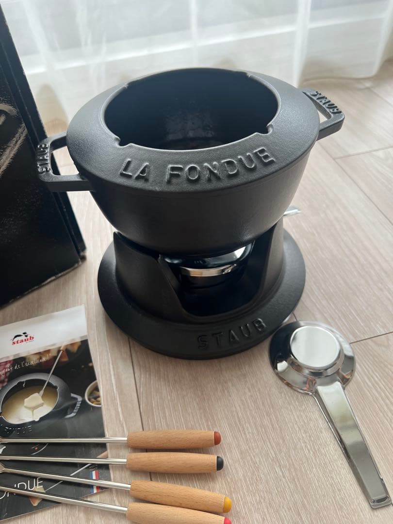お値下げ美品STAUB LA FONDUE フォンデュセット
