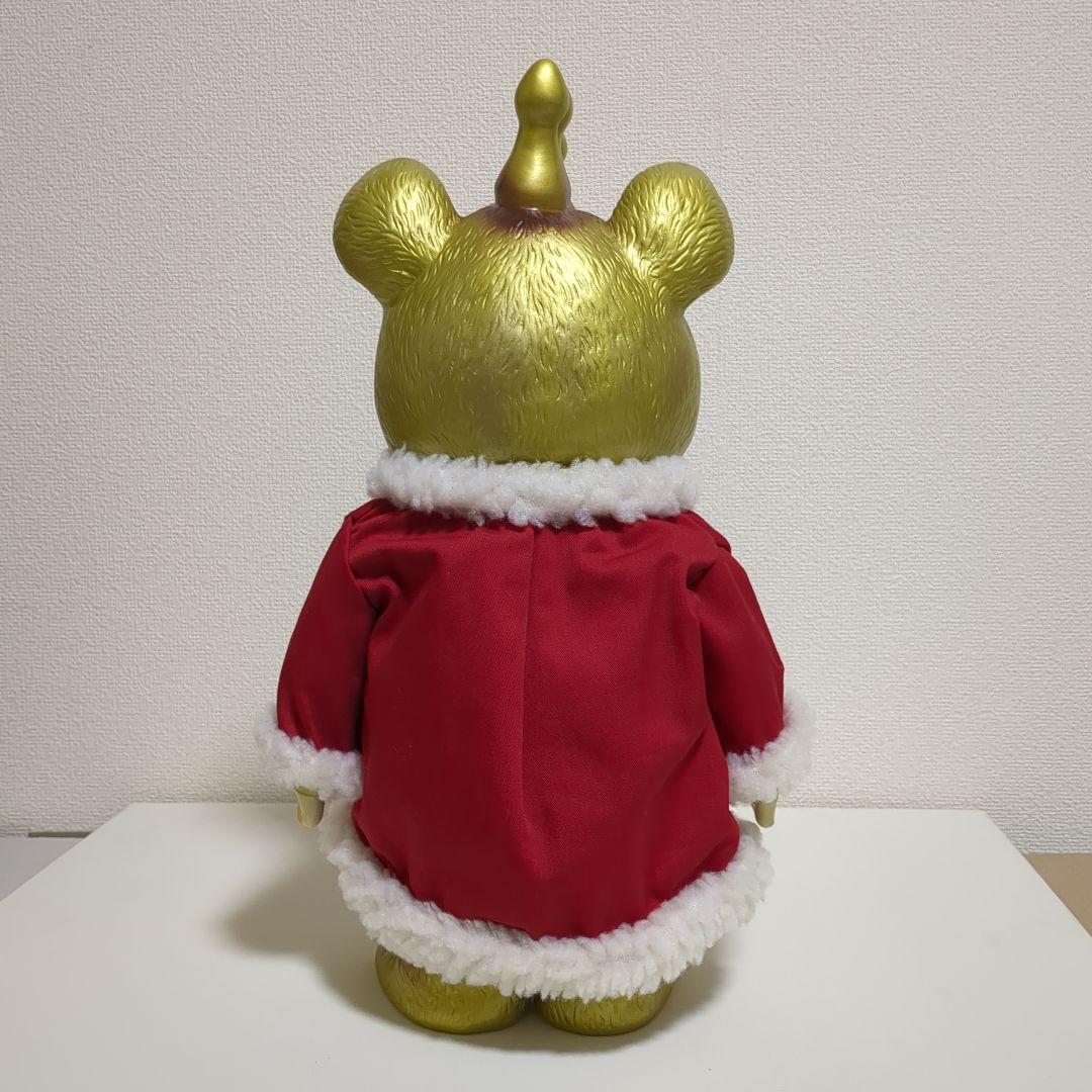 当時物 ジャイアント 快獣ブースカ イヌクマ ソフビ ゴールド 40cm